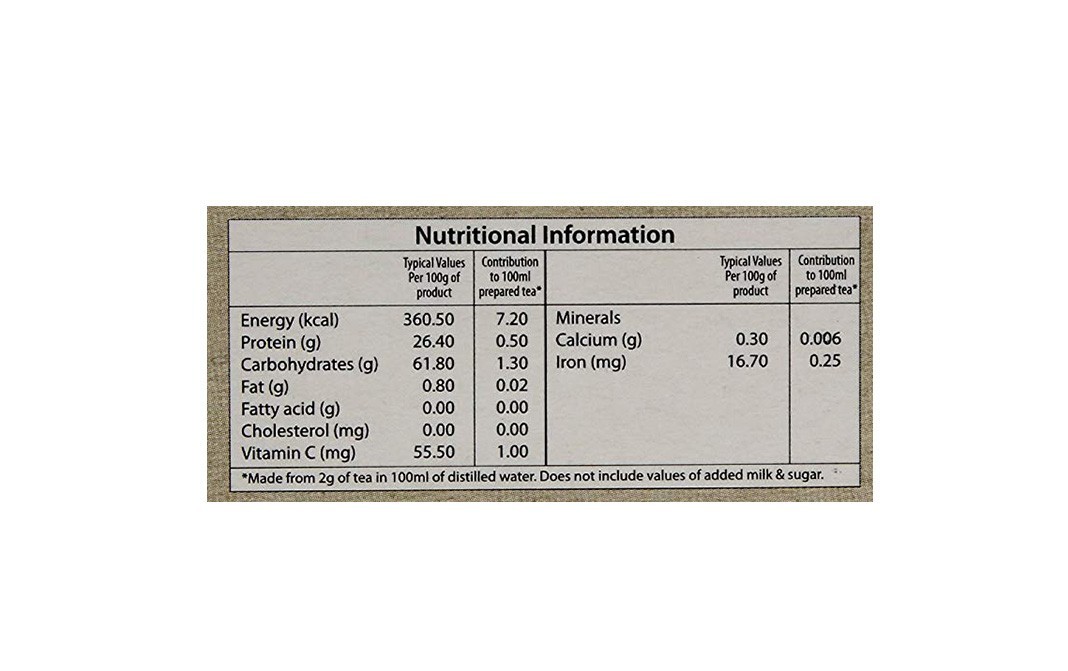 Halmira Premium Single Estate CTC Leaf Tea   Box  250 grams